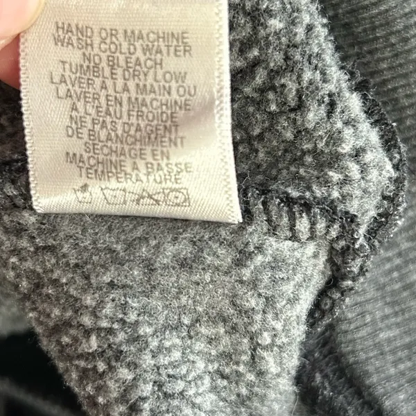 Wildfox Body By Trey Graphic Fleece Sweatshirt XS Charcoal Gray - Image 13