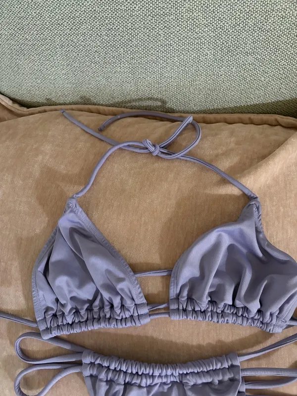 San Lorenzo Purple Bikini Set - Image 2