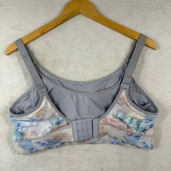 Kindred Bravely Large Watercolor Nursing Pumping Bra Hands-Free‎ Maternity Blue - Image 8