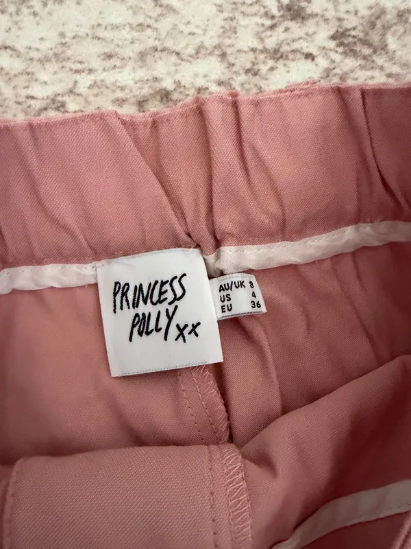 Princess Polly Dress Pants Pink - Image 3