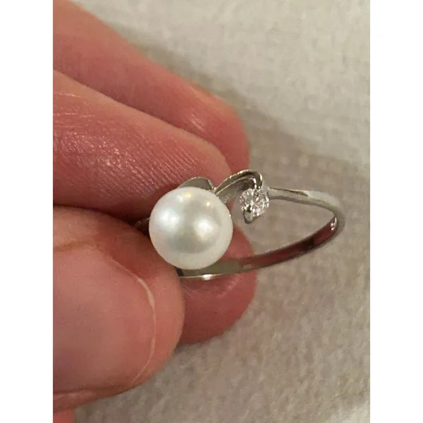 Ring band 925 sterling silver unique cute size 6.75 - Image 5