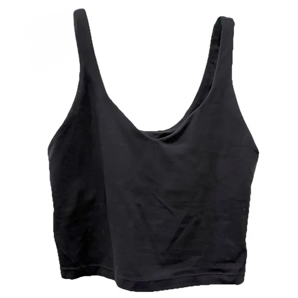 LULULEMON Align Tank Top Light Support A/B Cup in Black Size 8 - Image 2