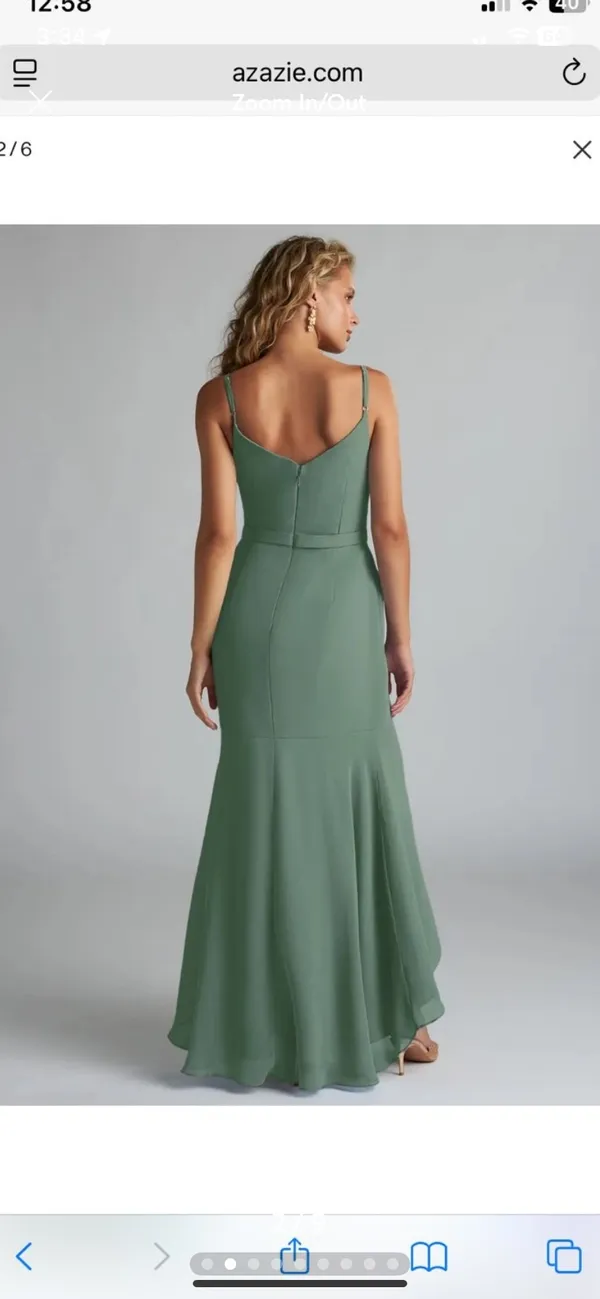 Azazie Bridesmaid Dress - Image 2