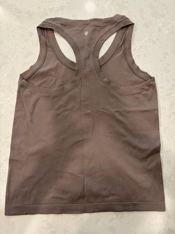 Athleta Workout Tank with Subtle Shimmer - Image 2