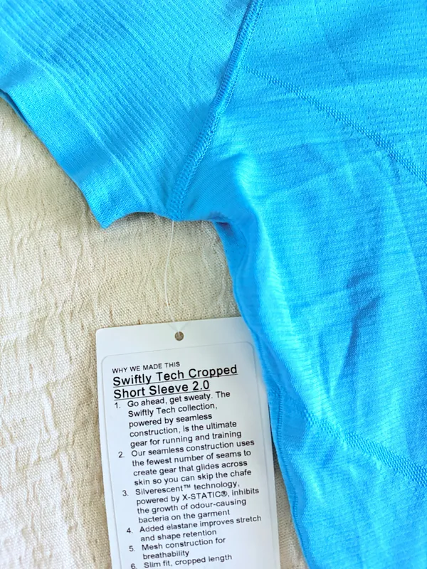 Lululemon swiftly tech cropped T-shirt - Image 7