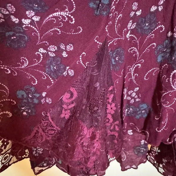 Free People Intimately French Girl Print Dress,‎ S - Image 4