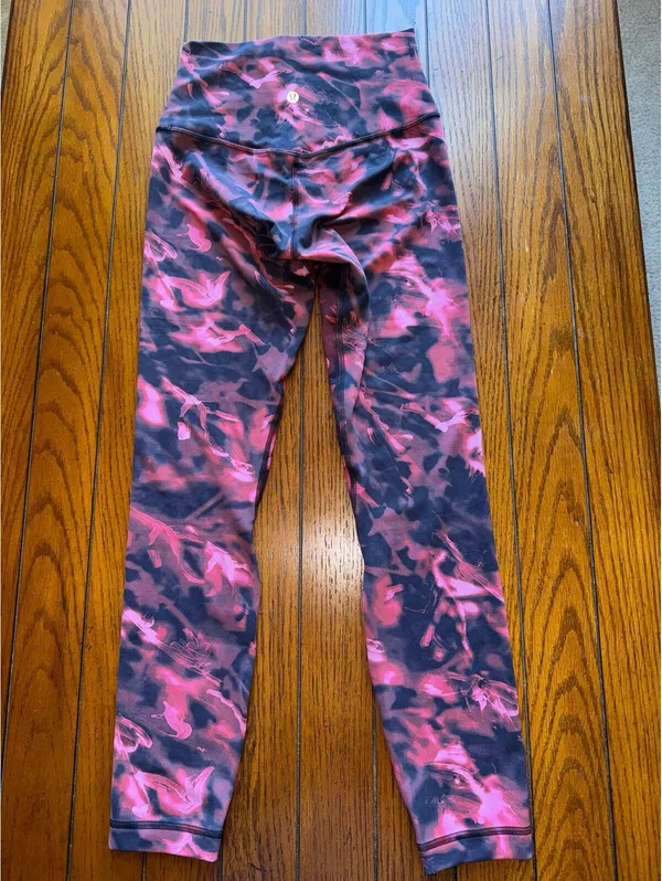 Lululemon Align High-Rise 25” Intensity Pink Blossom Size 4 NWOT - Image 2