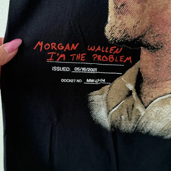NWT 2025 Target Exclusive Morgan Wallen I’m the Problem Short Sleeve T-Shirt S - Image 4
