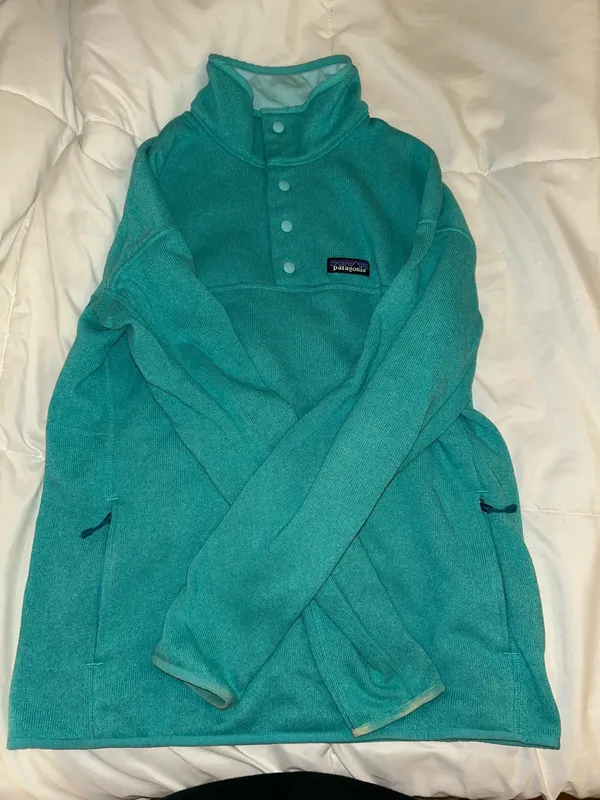 Teal Patagonia Pullover - Image 2