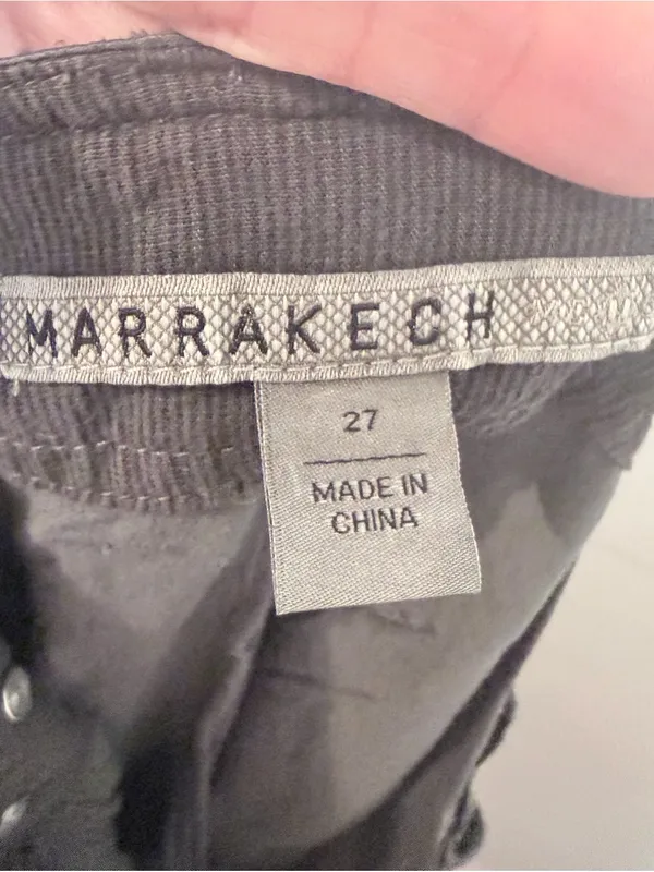 Marrakech Gray Cargo Pants Size 27 Viscose Utility Joggers - Image 13