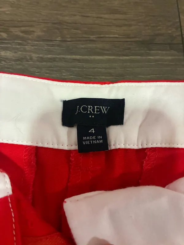 J.Crew Never worn red shorts  - Image 2