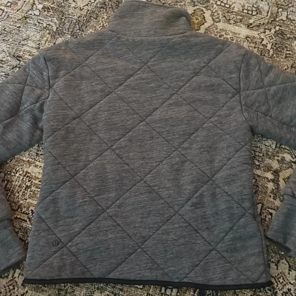 Lululemon Reversible Jacket Black Grey - Image 4