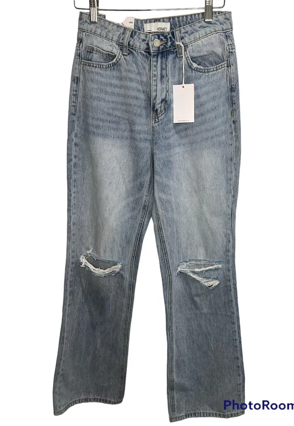 Vervet 90s Vintage Straight Jeans - Image 2