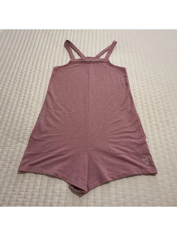 Victoria’s Secret Pink Sleep / Lounge Romper Sz S Small One Piece - Image 12