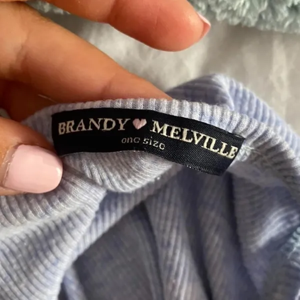 blue brandy melville tank - Image 4