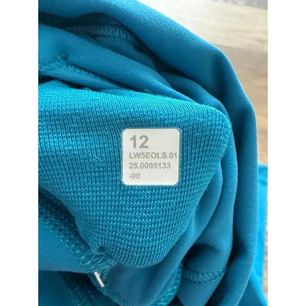 Lululemon Wunder Train High Rise 28” Hawaiian Blue Size 12 NWT - Image 7