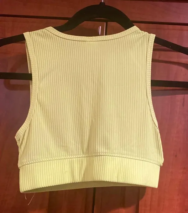 Neon Green Sports Bra - Image 2