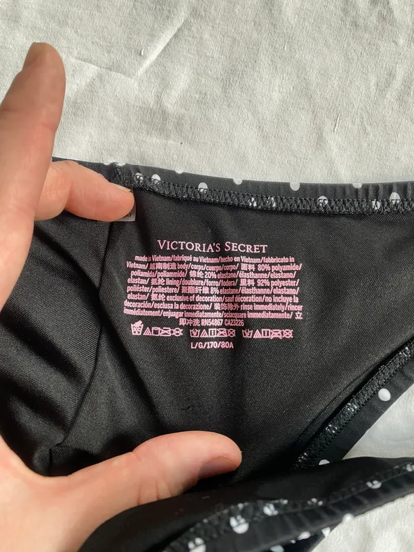 Victoria's Secret Black Two Piece Swimsuit - Image 3