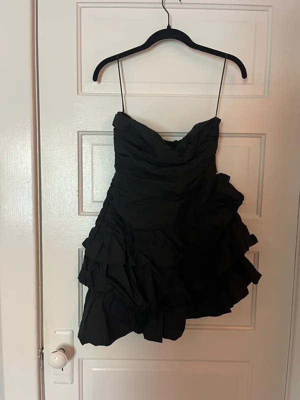 Hello Molly ATTENTION SNATCH MINI DRESS BLACK - Image 3