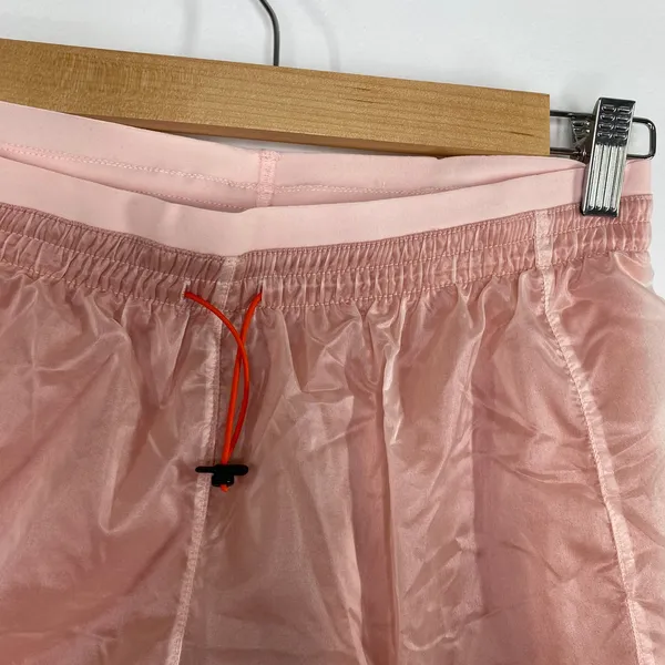 Nike Pink Orange Icon Clash Tempo‎ Luxe Mid-Rise Running Shorts Womens Size XS - Image 4