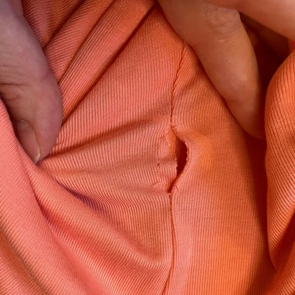 English Factory Salmon Ruffle Sleeve Scoop Neck Top - Image 7