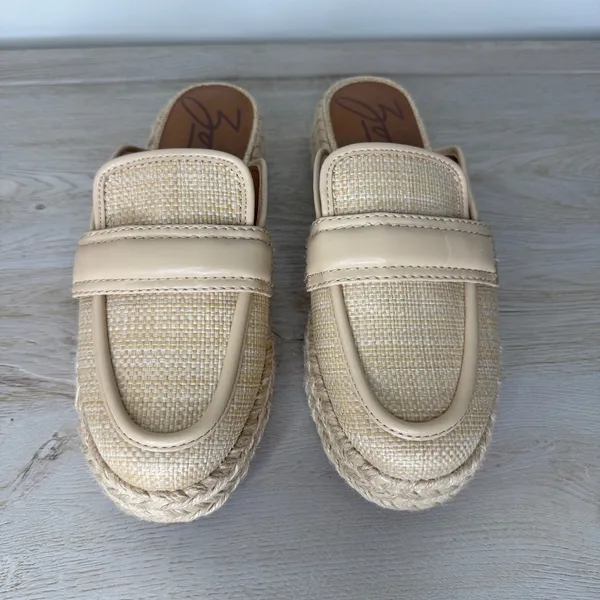 Zodiac Gizelle Chunky Platform Espadrille Mule Flats size 8 - Image 2