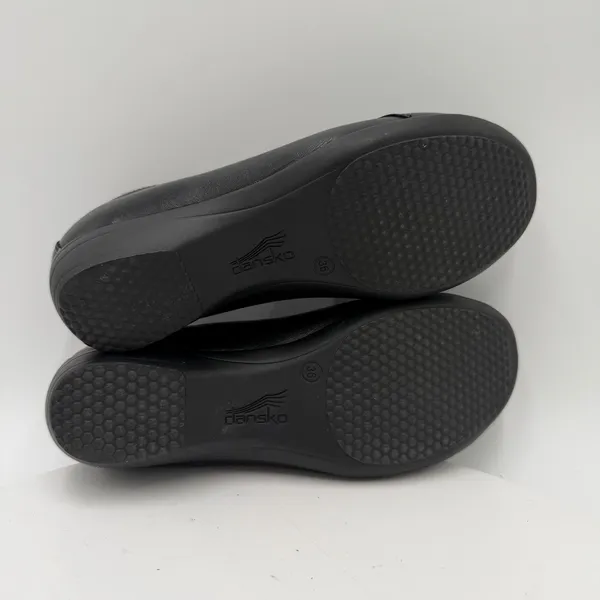 Dansko Women's Farah Black Milled Nappa Leather Slip-On Loafers Size 36‎ 6-6.5 - Image 7