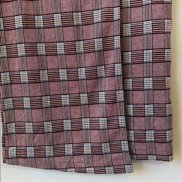 NWT Anthropologie Sanctuary Plaid Pencil Faux Wrap Skirt - Image 4