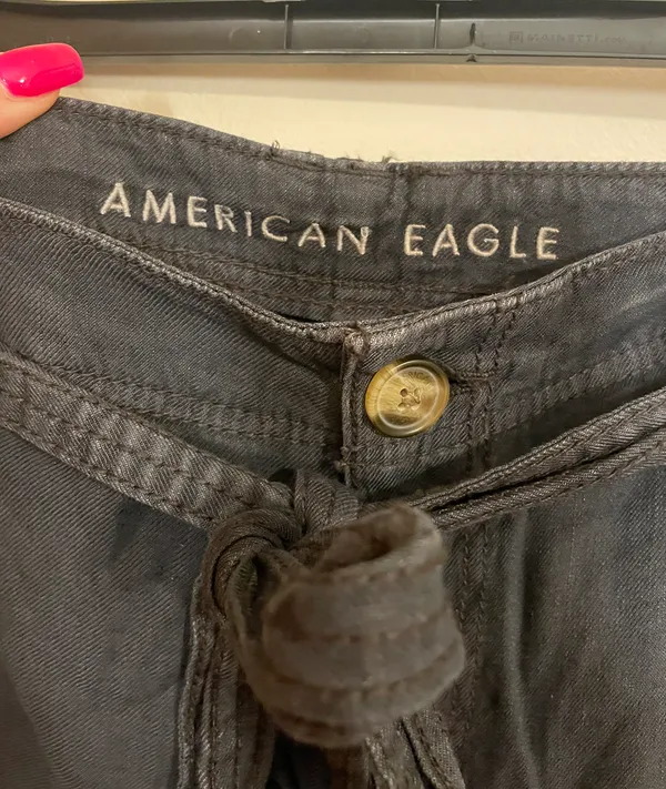 American Eagle Tie Casual Shorts - Image 2