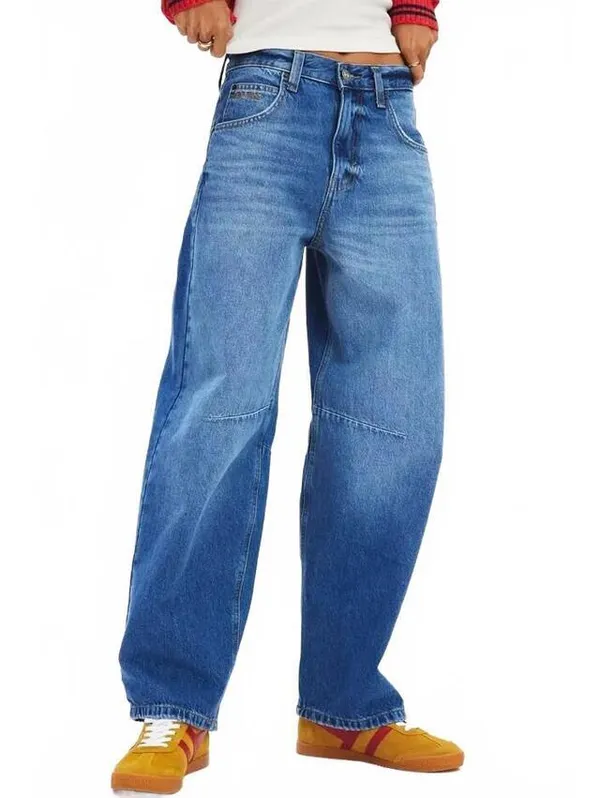 UO BDG Logan Buckle Baggy Barrel Jeans Urban Outfitters NWT Denim Rims 31 - Image 6