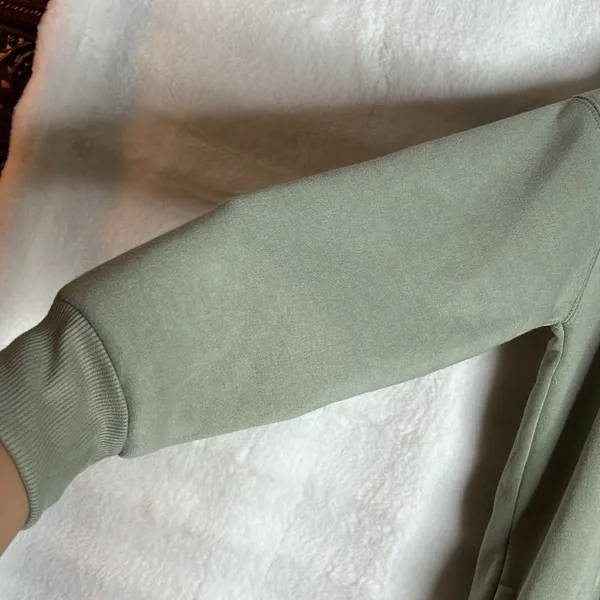 Olive & Oak Lounge Duster women’s Sweaters cardigans olive green size small. - Image 2