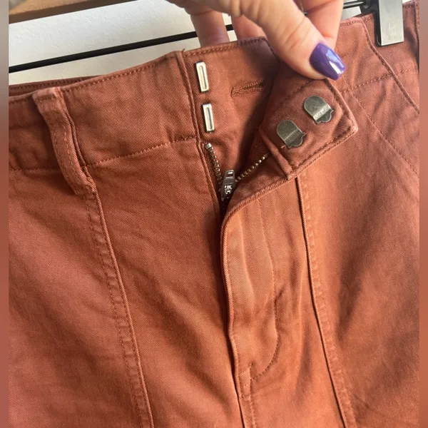 Pistola Nicole Wide Leg High Rise Spice Pants size 28 workwear classic‎ boho - Image 5