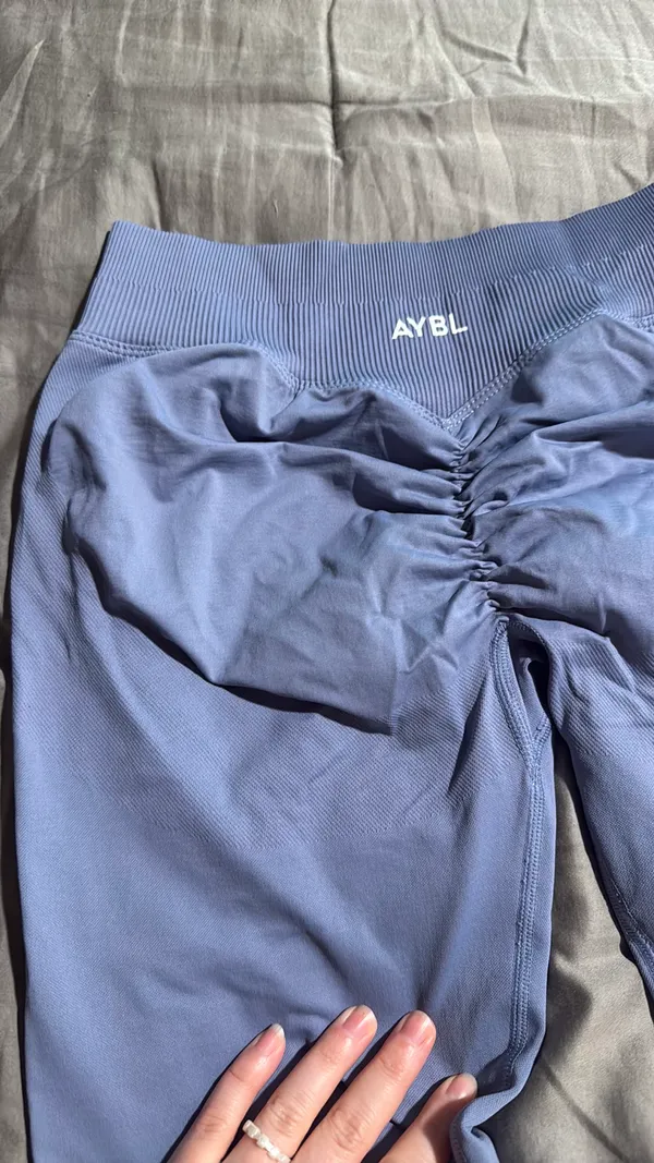 AYBL Enhance Seamless Leggings - Slate Blue - Image 4