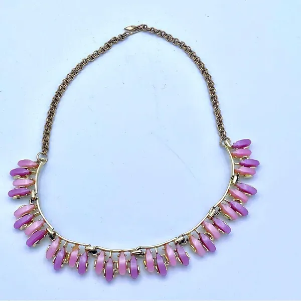 Vintage Pink/Purple Necklace - Image 5