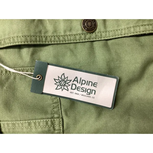 Alpine Design Womens Quilt Lined Chore Coat Lush‎ Olive Green ADW24700 Small NWT - Image 3