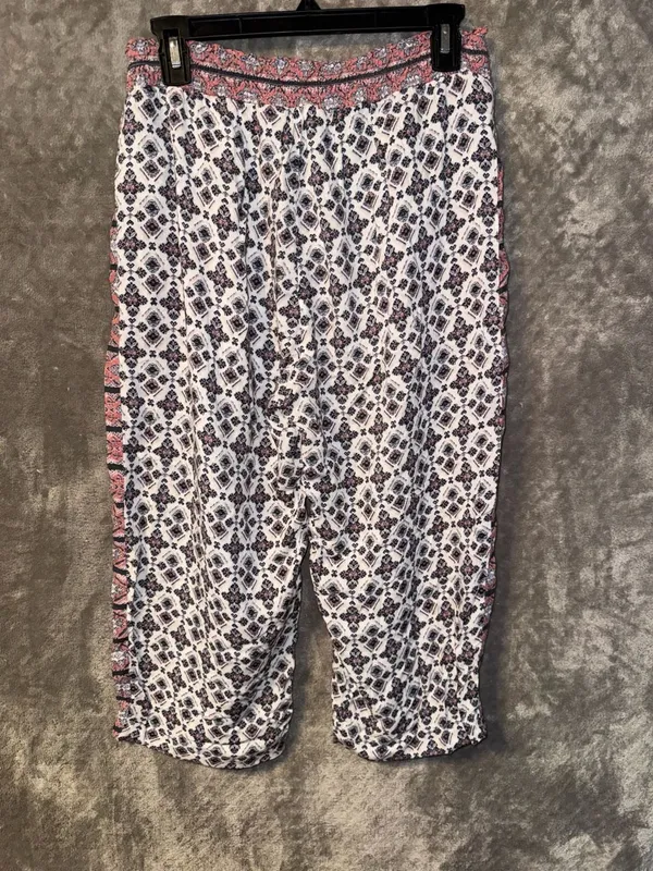 American Eagle Outfitters Printed Viscose Jogger Pants Size M - Image 4