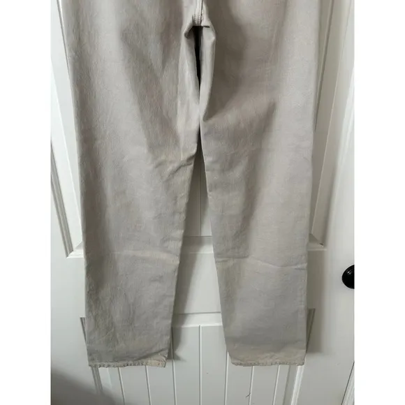 PacSun 90's Boyfriend Beige Distressed Jeans Size‎ 24 - Image 6