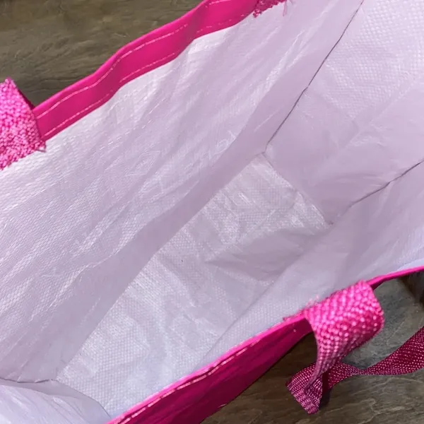 Vera Bradley pink reusable tote bag size large - Image 2