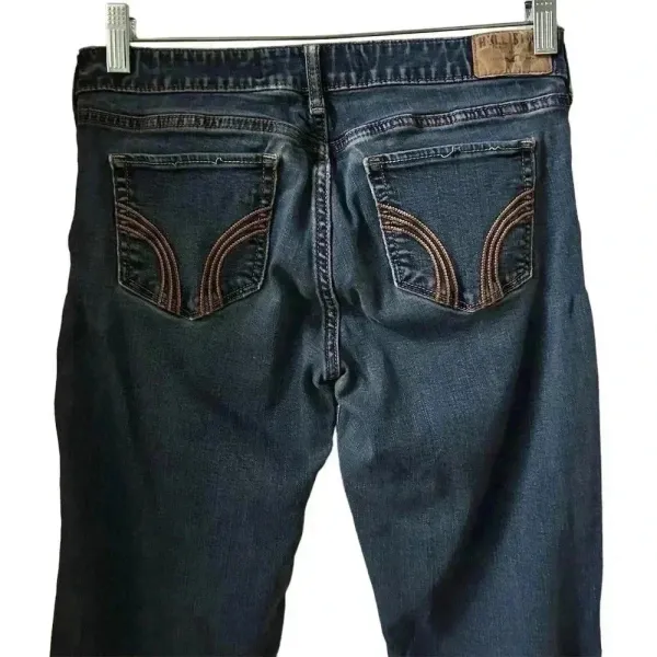Hollister Women's Skinny Jeans Size 29 Blue Denim Mid‎ Rise Stretch - Image 5