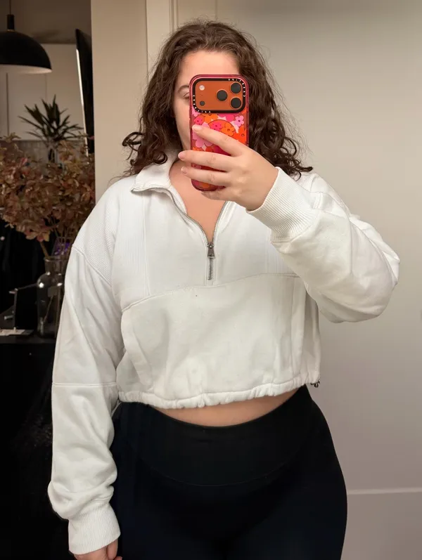 Abercrombie Cropped Quarter-Zip - Image 2