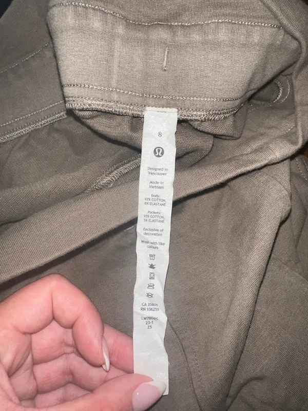 Women’s Lululemon Inner Glow High-Rise Shorts 3" - Image 3