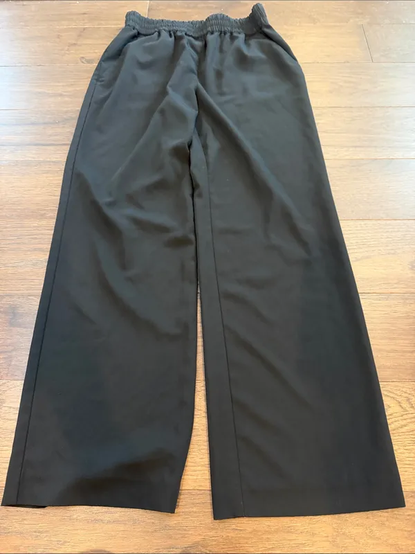LOFT Petite Women’s Black Elastic Waist Pants Size XSP - C61-136 - Image 3