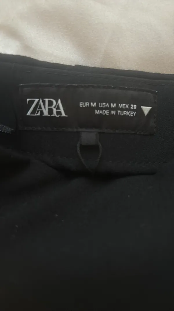 ZARA Skort Black Mini - Image 2