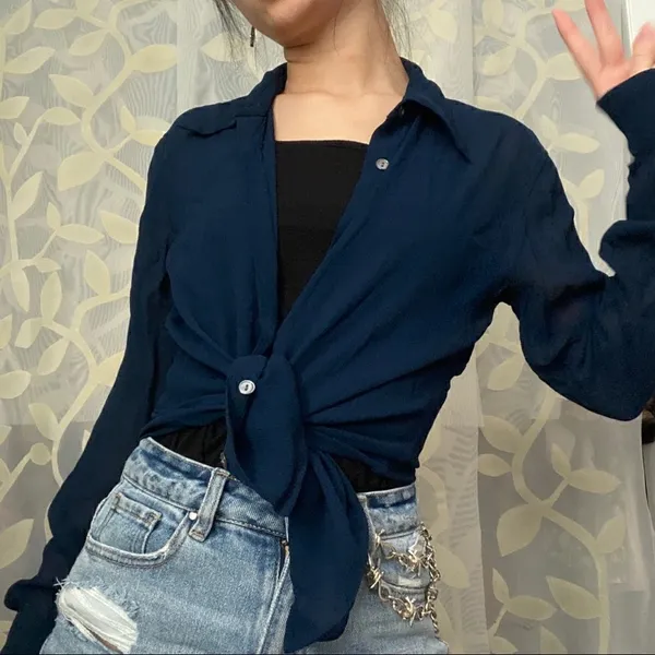 Armani exchange button up blouse‎ - Image 8