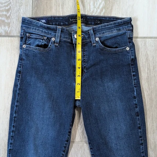 Lucky Brand Ava Super Skinny Darkwkash Jeans | Lucky Brand 4/27 Skinny Jeans - Image 7