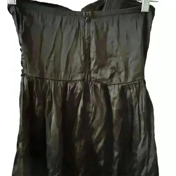 White House Black Market Women's Strapless Black Cocktail Dress‎ S - Image 11