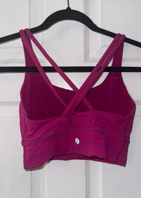 Lululemon Sports Bra Pink - Image 2