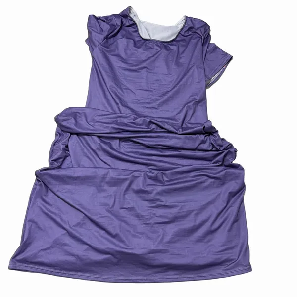 Purple Long Floor Length Dress Coverup Loungewear Size XL #260388 - Image 5