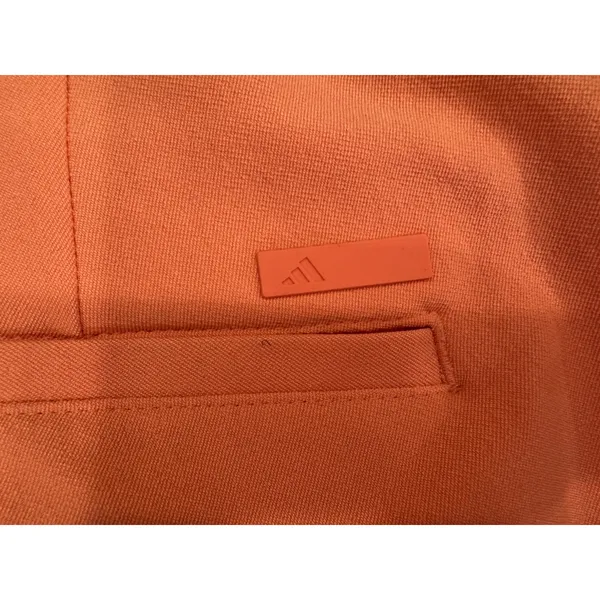 Adidas Pintuck Golf Shorts Womens Small Coral Pink NWT Stretch Pull On Pockets - Image 11
