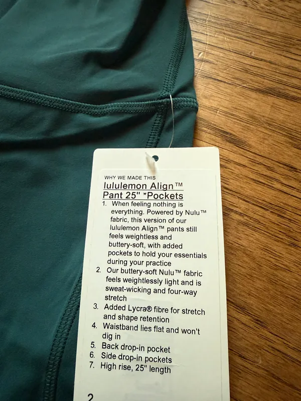 Lululemon BRAND NEW SOLD OUT leggings - Image 2